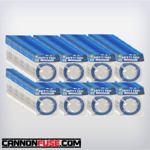 Case of Blue Safety Fuse (16-20 sec/ft)