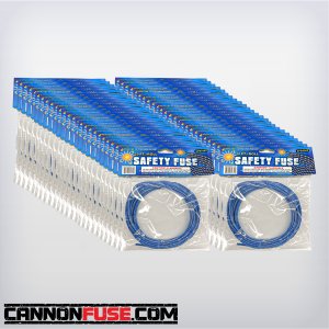 Case of Blue Safety Fuse (16-20 sec/ft)