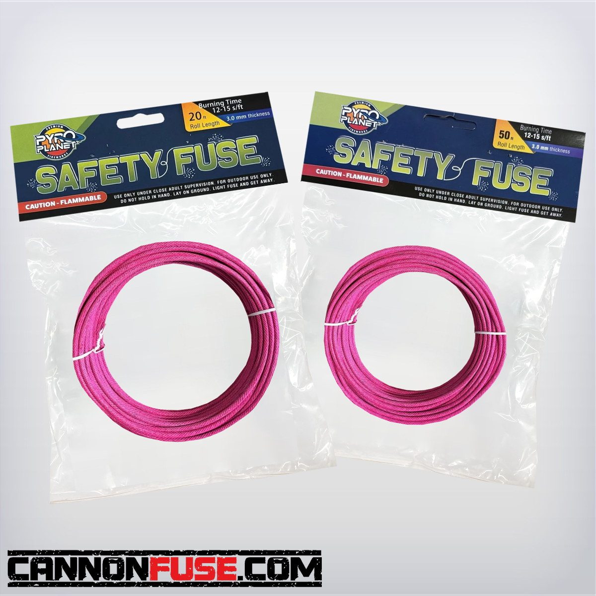 CannonFuse.com > Cannon Fuse > 3MM (12-15 sec/ft) Safety Fuse