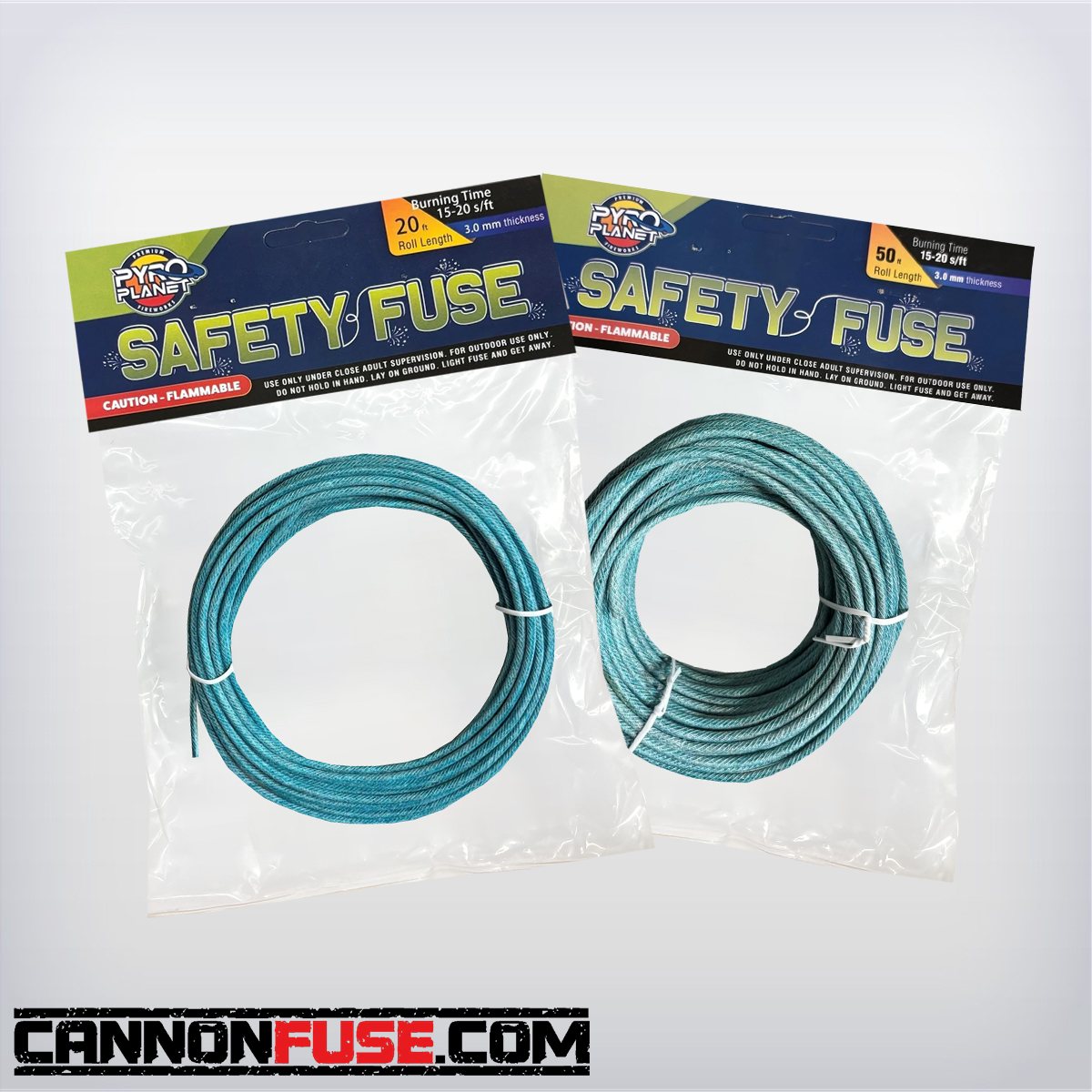 CannonFuse.com > Cannon Fuse > 3MM (15-20 sec/ft) Safety Fuse