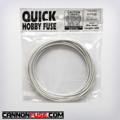 White Safety Fuse (0.1-1.25 sec/ft)