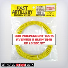 Fast Artillery Fuse (1-2 sec/ft)