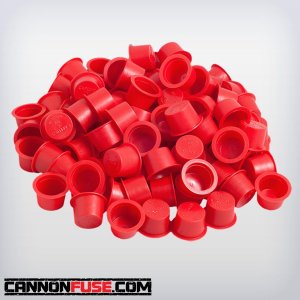 Red Plastic Plug (3/4")