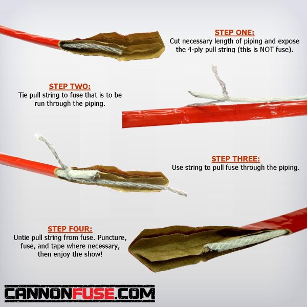 > Cannon Fuse > WP Quickmatch/Shell Leader Piping